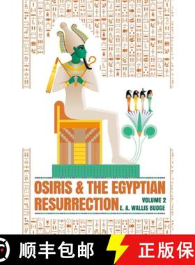 【3-4周达】Osiris and the Egyptian Resurrection, Vol. 2 Paperback [9781639230501]
