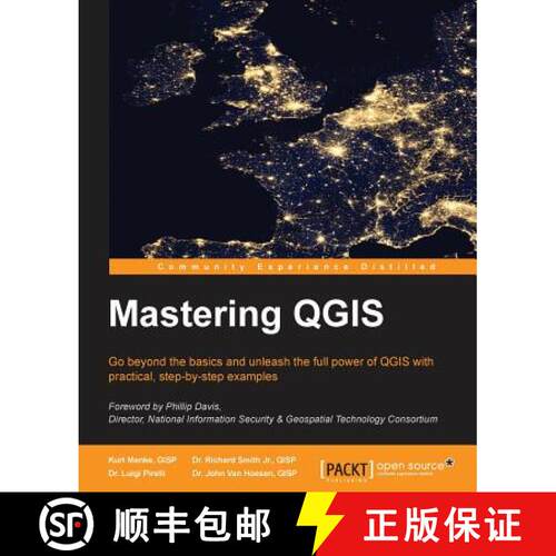 预订 Mastering QGIS : Go beyond the basics and unleash the full power of QGIS with practical, step-by... [9781784398682]