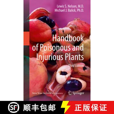 【3-4周达】Handbook of Poisonous and Injurious Plants [9781493989249]