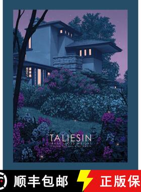 【3-4周达】Frank Lloyd Wright Puzzle Collection: Taliesin: Officially Licensed 1,000 Piece Jigsaw Puz... [9781952251184]