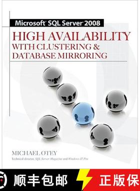 预订 Microsoft SQL Server 2008 High Availability with Clustering & Database Mirroring [9780071498135]