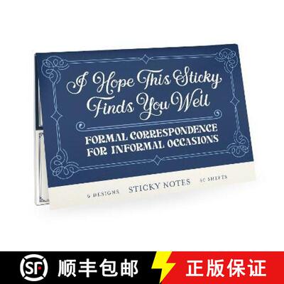 【3-4周达】Formal Sticky Notes Packet & Sticky Notes Set [9781642464351]