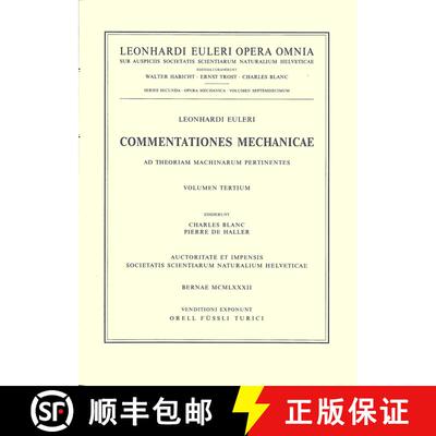 【3-4周达】精装 Commentationes mechanicae ad theoriam machinarum pertinentes 3rd part [9783764314477]