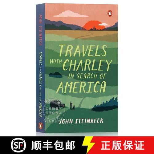 现货 横越美国 查利偕游记 Travels with Charley : In Search of America [9780140053203]