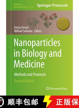 【3-4周达】Nanoparticles in Biology and Medicine: Methods and Protocols (Second Edition 2020) (Second... [9781071603185]
