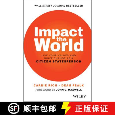 【3-4周达】精装 Impact the World: Live Your Values and Create Chan ge As a Citizen Statesperson: Loca... [9781119848912]