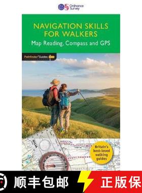【3-4周达】PF NAVIGATIONAL SKILLS FOR WALKERS – MAP READING [9780319091753]