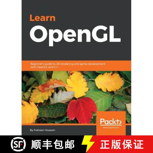 【3-4周达】Learn OpenGL: Beginner's guide to 3D rendering and game development with OpenGL and C++ [9781789340365]