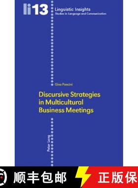 【3-4周达】Discursive Strategies in Multicultural Business Meetings- : Second Printing [9783039112968]