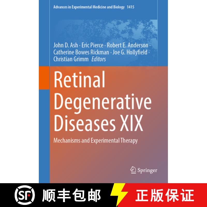 【3-4周达】Retinal Degenerative Diseases XIX : Mechanisms and Experimental Therapy [9783031276804]