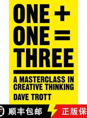 【3-4周达】One Plus One Equals Three: A Masterclass in Creative Thinking [9781447287056]