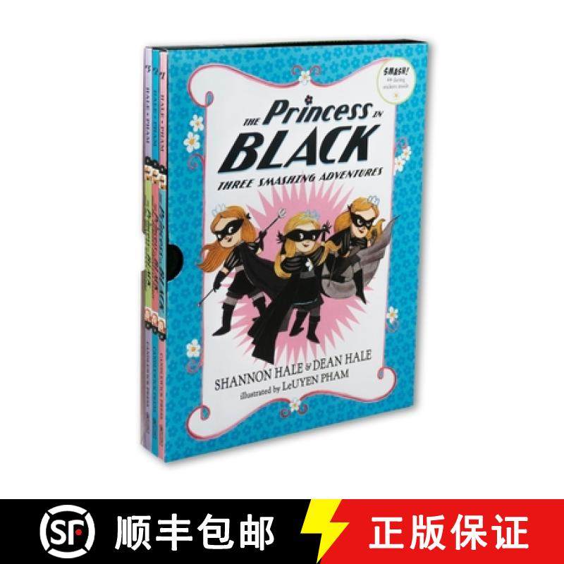 【3-4周达】The Princess in Black: Three Smashing Adventures: Books 1-3 (Box Set of Early Chapter Book... [9780763697778]