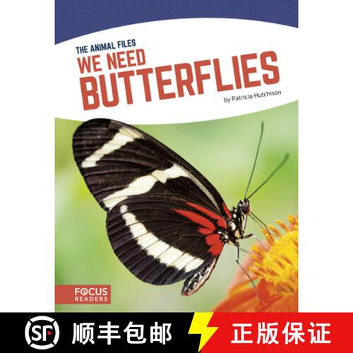 【3-4周达】精装 Animal Files: We Need Butterflies [9781641853118]
