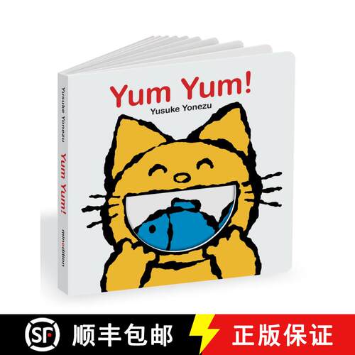 【3-4周达】精装 Yum Yum!: An Interactive Book All About Eating! [9789888240586]
