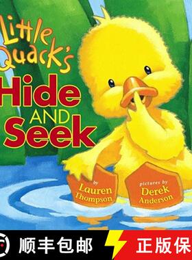 【3-4周达】Little Quack's Hide and Seek [9780689857225]