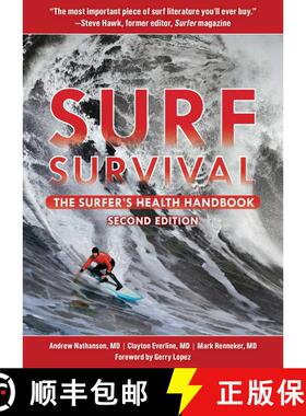 【3-4周达】Surf Survival: The Surfer's Health Handbook [9781510740907]