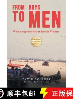 【3-4周达】From Boys to Men: What A Support Soldier Endured in Vietnam [9781961845558]
