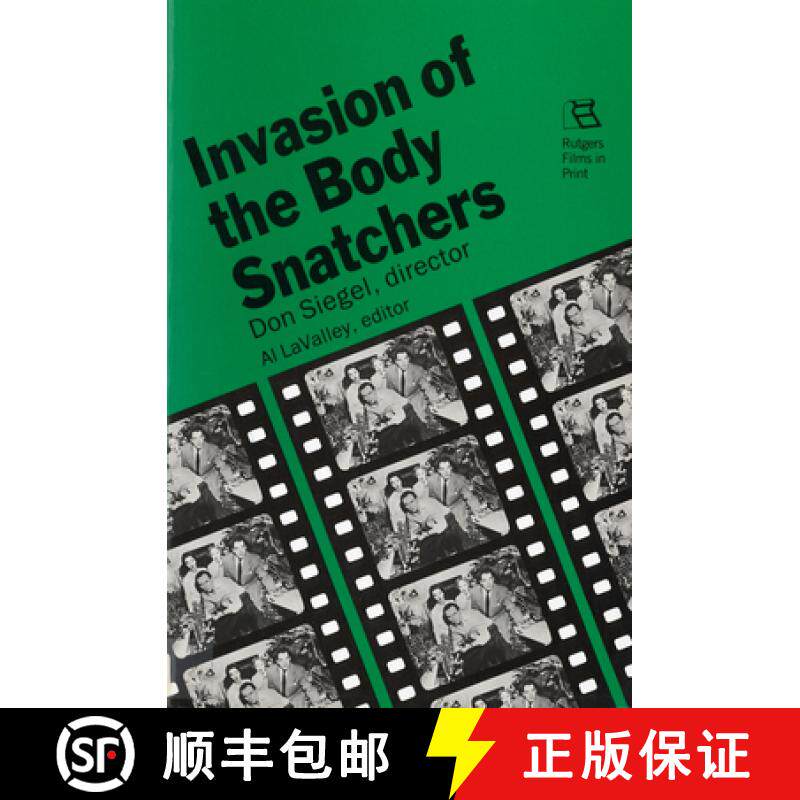 【3-4周达】Invasion of the Body Snatchers: Don Siegel, director [9780813514611]