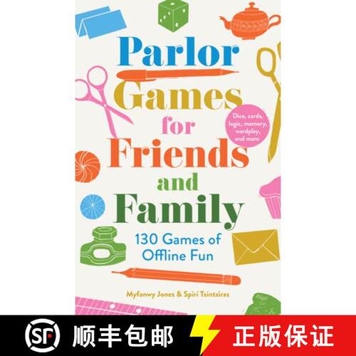 【3-4周达】Parlor Games for Friends and Family: 130 Games of Offline Fun [9781964992327]