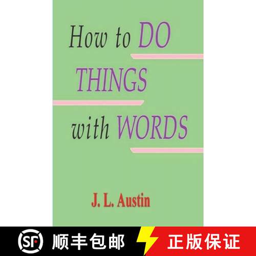 【3-4周达】How to Do Things with Words [9781773239668]