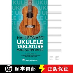 9781705140352 Tablature 3周达 Hal Manuscript Ukulele Leonard Paper