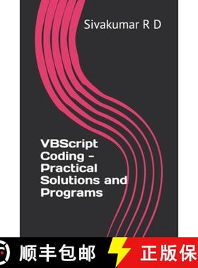 【3-4周达】VBScript Coding - Practical Solutions and Programs [9789334056259]