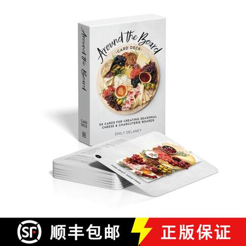 【3-4周达】Around the Board Card Deck : 54 Cards for Creating Seasonal Cheese & Charcuterie Boards [9780593967584]