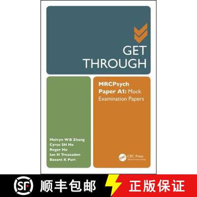 【3-4周达】Get Through: Mrcpsych Paper A1: Mock Examination Papers [9781482247428]