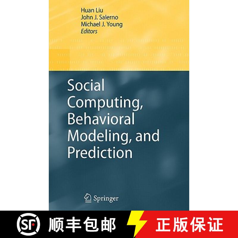 【3-4周达】Social Computing, Behavioral Modeling, and Prediction [9781441945976]