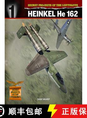 【3-4周达】Secret Projects of the Luftwaffe:: Heinkel HE 162 [9781911658245]