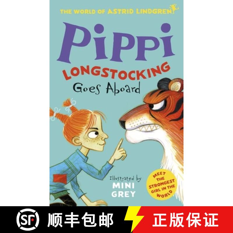 【2-3周达】Pippi Longstocking Goes Aboard (World of Astrid Lindgren) [9780192776327]