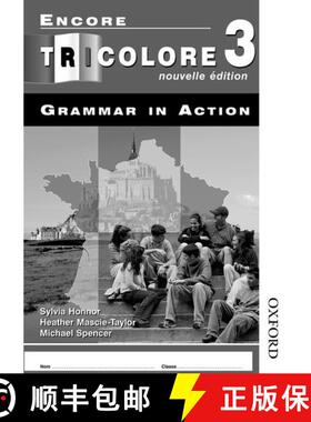 【3-4周达】Encore Tricolore Nouvelle 3 Grammar in Action Workbook Pack (X8) [9780748795024]