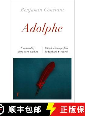 【3-4周达】Adolphe (riverrun editions) [9781529405545]