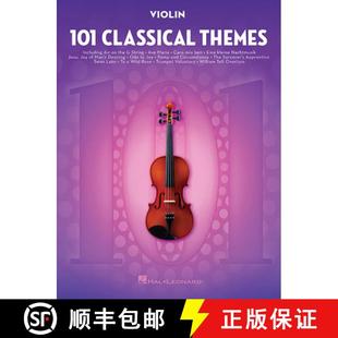 Classical Violin 101 Music 9781495056314 Sheet Themes 4周达 Folio Instrumental for Collection... Essential