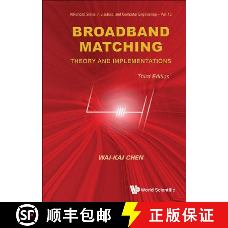 【3-4周达】Broadband Matching: Theory And Implementations (Third Edition) [9789814619066]