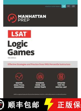 【3-4周达】LSAT Logic Games [9781506265629]