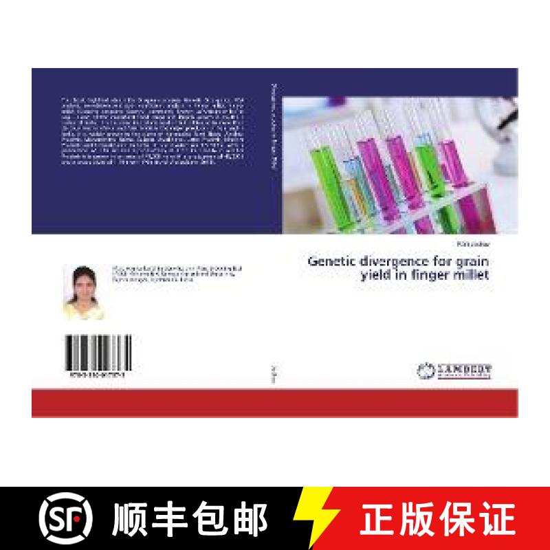 预订 Genetic divergence for grain yield in finger millet [9783330017375]