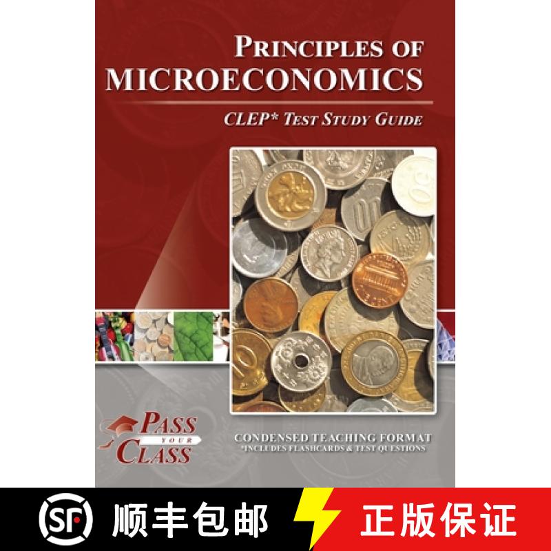 【2-3周达】Principles of Microeconomics CLEP Test Study Guide [9781614339878]