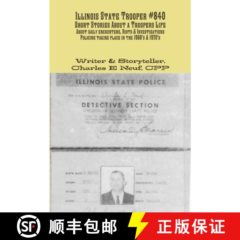 【2-3周达】Illinois State Trooper #840 [9781312330061]