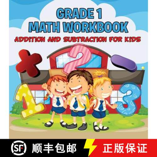 【3-4周达】Grade 1 Math Workbook: Addition And Subtraction For Kids (Math Books) [9781681856483]