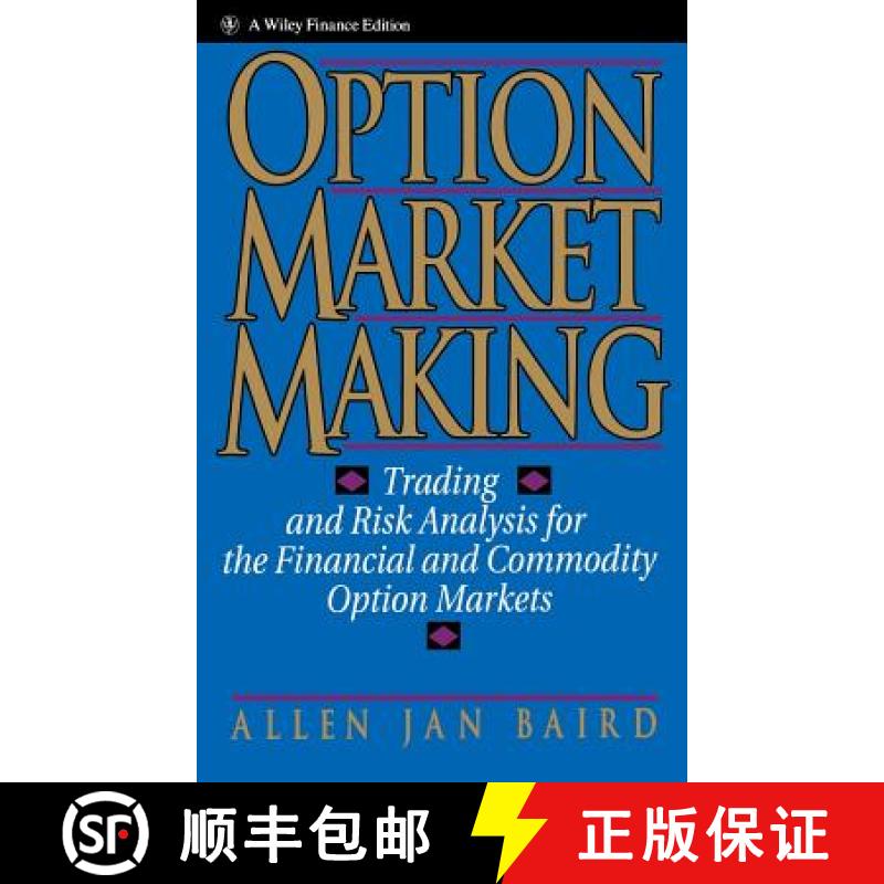 【3-4周达】Option Market Making: Trading And Risk Analysis For The Financial And Commodity Option Mar... [9780471578321]