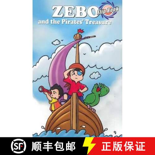 【3-4周达】Zebo & the Pirate's Treasure: Flip Book [9788131910313]
