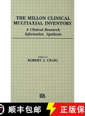 【3-4周达】Millon Clinical Multiaxial Inventory: A Clinical Research Information Synthesis [9780805811452]