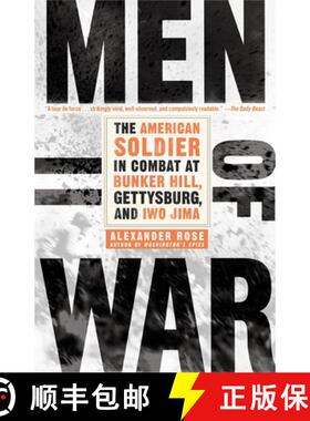 【3-4周达】Men of War: The American Soldier in Combat at Bunker Hill, Gettysburg, and Iwo Jima [9780553384390]