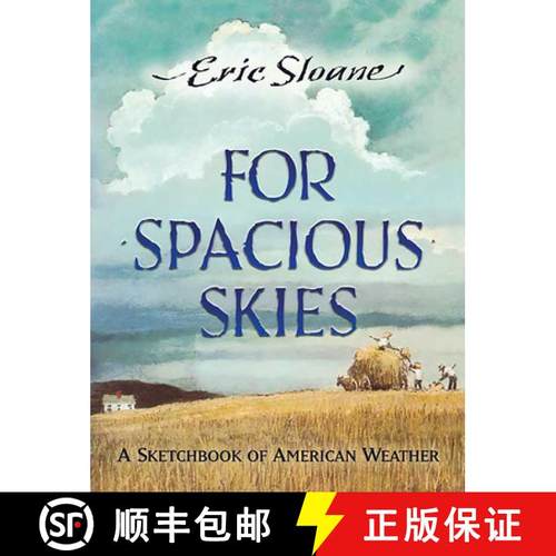 预订 For Spacious Skies: A Sketchbook of American Weather [9780486450971]