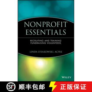 【3-4周达】Nonprofit Essentials: Recruiting And Training Fundraising Volunteers (Afp Fund Development... [9780471706489]