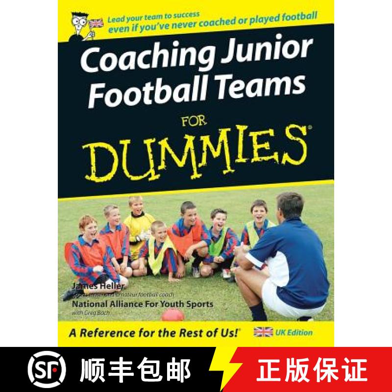 【2-3周达】Coaching Junior Football Teams For Dummies [Wiley生活类] [9780470034743]
