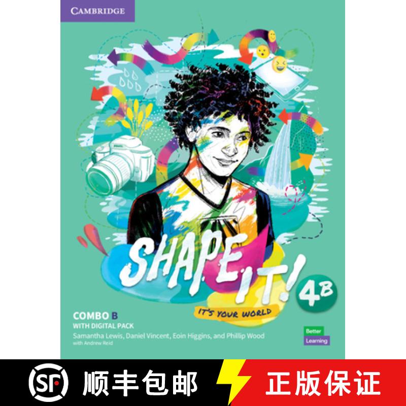【3-4周达】Shape It! Level 4 Combo B Student's Book and Workbook with Practice Extra [9781108854085]