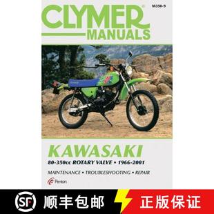 Valve Kawasaki Repair 9780892878208 Service 350cc 4周达 1966 Motorcycle Rotary Manual 2001