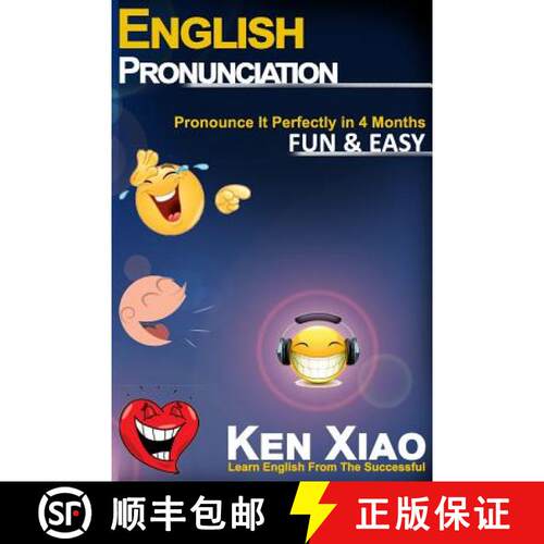 【3-4周达】English Pronunciation: Pronounce It Perfectly in 4 months Fun & Easy [9780998163291]